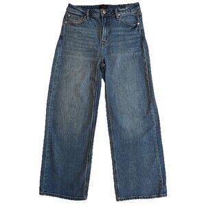 Quince Womens Comfort Stretch High Rise Relaxed Straight Jeans 29 (actual 29x28)